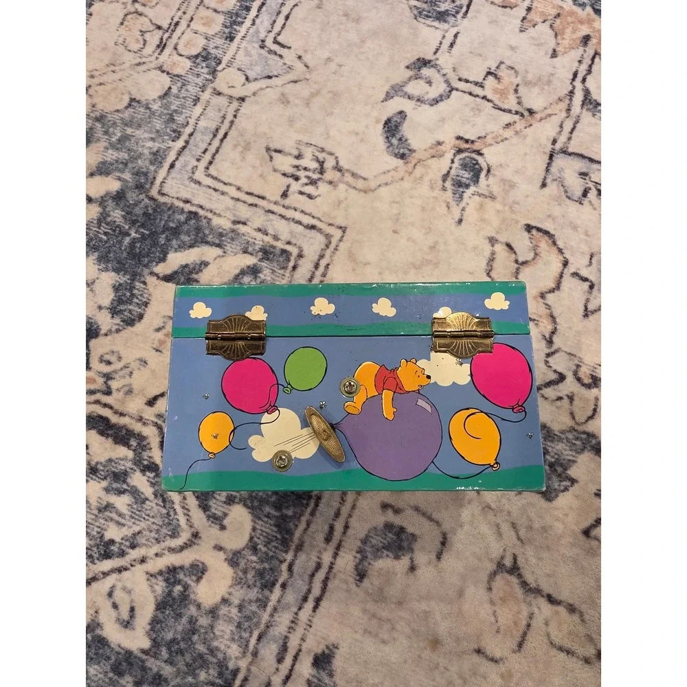 Vintage Disney Winnie‎ the Pooh Kreisler Musical Trinket Jewelry Box
